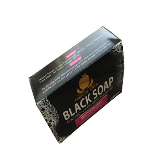 Collagen Charcoal Black Soap -100g