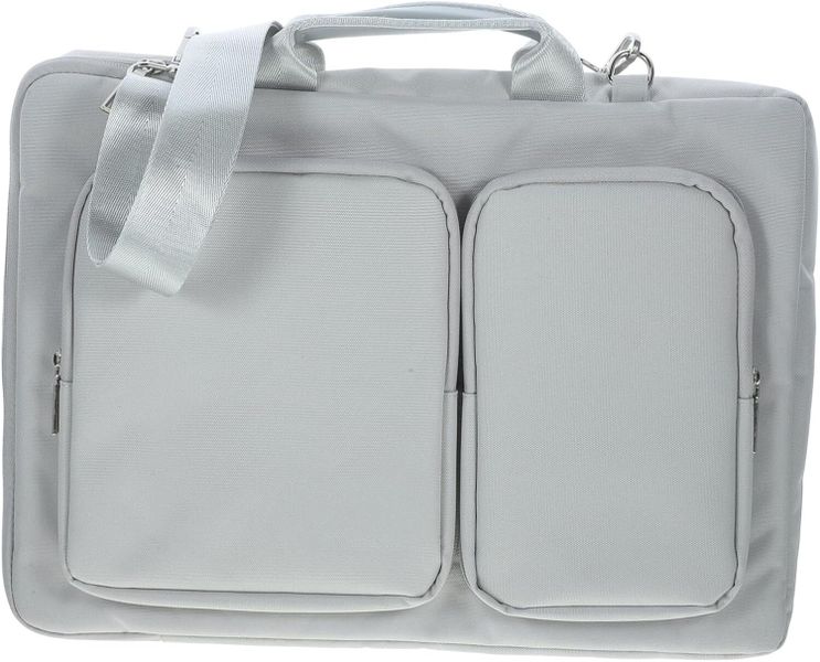 Laptop Storage Pouch Silver Computer Bag with Shockproof Protection