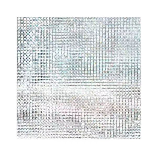 Window Privacy Film - 3D Crystal Window Stained Glass Window Film Rainbow - 50 x 200cm