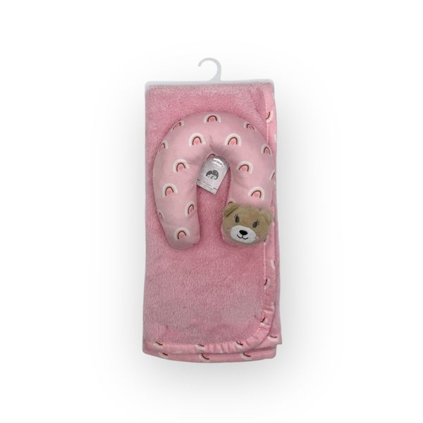 Mothers Choice Baby Blanket &amp; Pillow Set