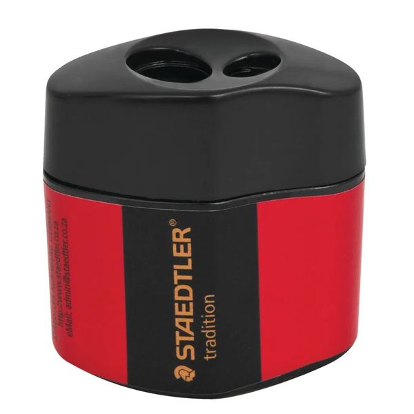 Staedtler Tradition Double Hole Sharpener X 2 image