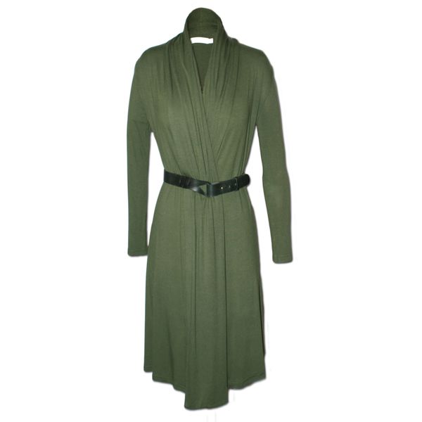 Nucleus - Coat Dress in Olive