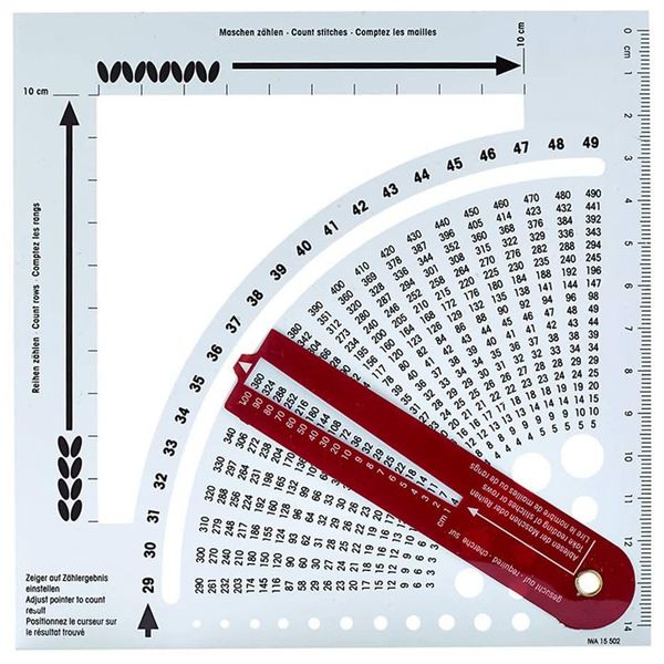 Converter - Knitting Calculator and Counting Frame Ruler, Tools for Sweater