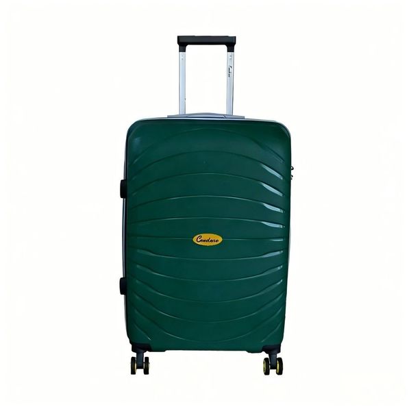 Luxurious Luggage/Hard Shell Travel Suitcase 22" Green