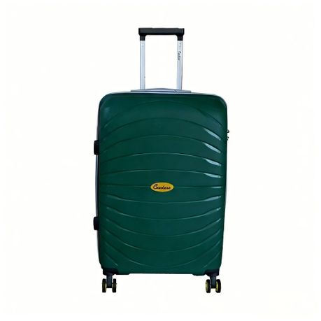 Luxurious Luggage/Hard Shell Travel Suitcase 22" Green