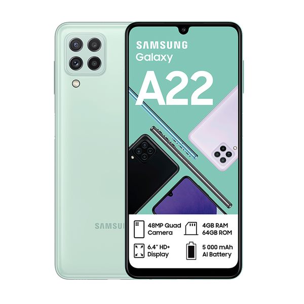 Samsung Galaxy A22 LTE Dual Sim 64GB - Light Green