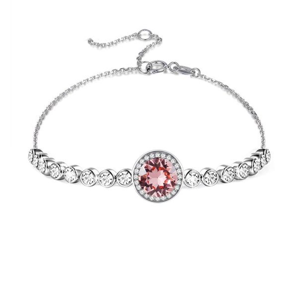 Civetta Spark Emma Bracelet - Swarovski Light Rose Crystal