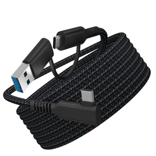 5M 2-in-1VR Link Cable with Data&amp;Charging Function, for Oculus 2 Link Cable