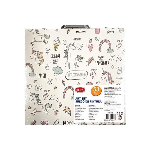 Deluxe Art Set - 53 Pieces with Carry Case