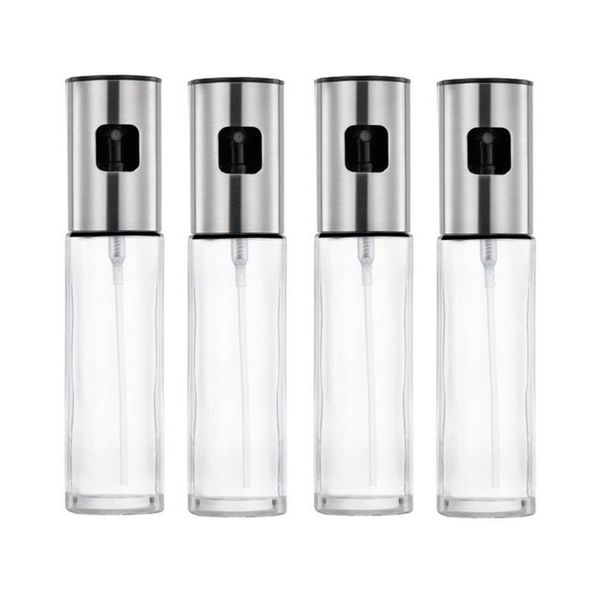 Oil &amp; Vinegar Glass Spray Bottles - 100ml - Set of 4
