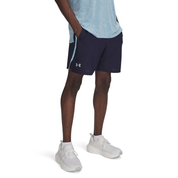 Under Armour Men's Launch 7-Inch Running Shorts - Midnight Navy/Stream/Reflective