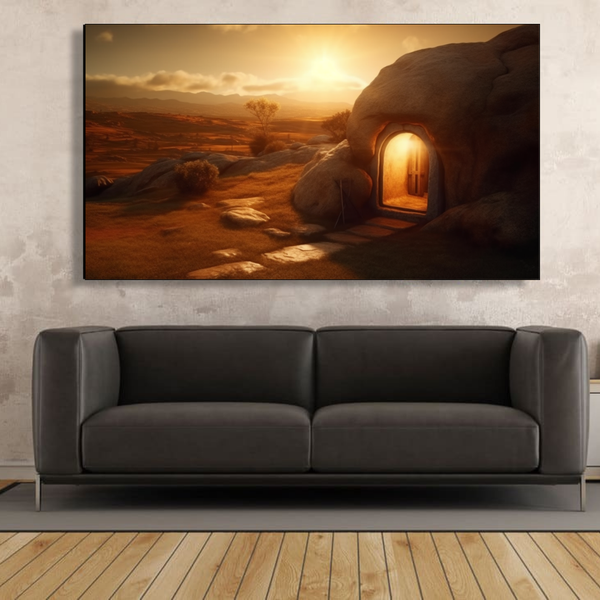 Canvas Wall Art -Resurrection Sunrise Abstract - IM0088
