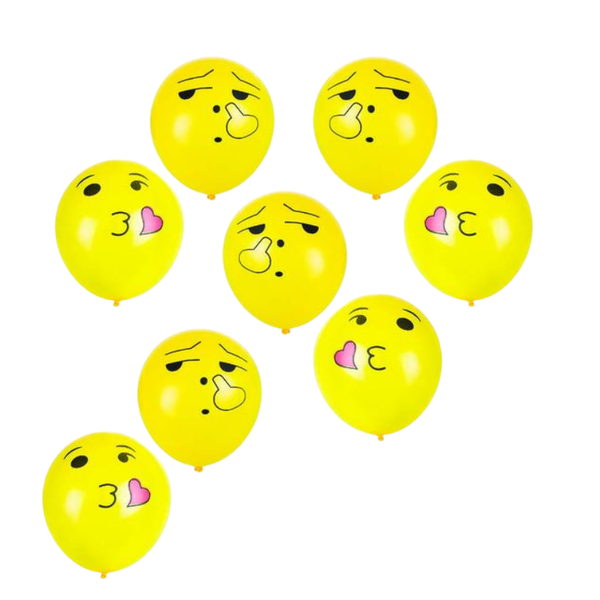 Balloons Helium 6 Piece Per Pack Icon F-01 - 5 Packs
