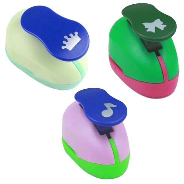 Craft Multifunctional Scrapbooking Shape Cutting Paper Punch 3pc-Special