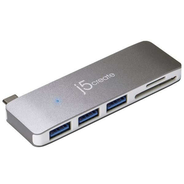 J5create JCD348 USB-C ULTRADRIVE MINIDOCK 5-in-1 Functions