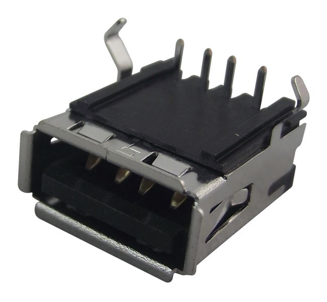 Molex (89485-8002) USB Connector, USB Type A, USB 2.0, Receptacle