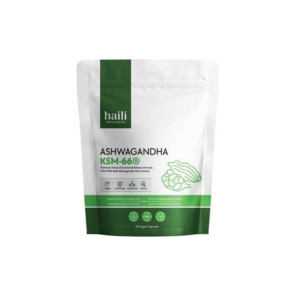 Haili Wellness Ashwagandha KSM-66 500mg