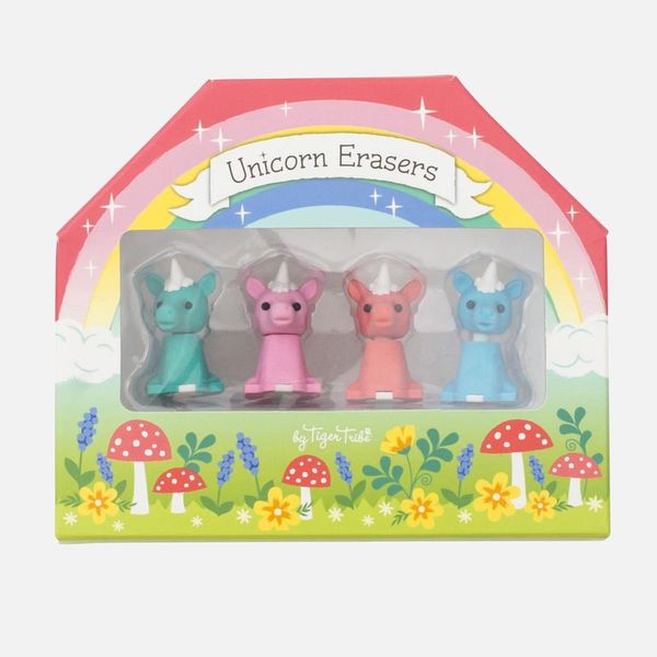 Tiger Tribe Unicorn Erasers