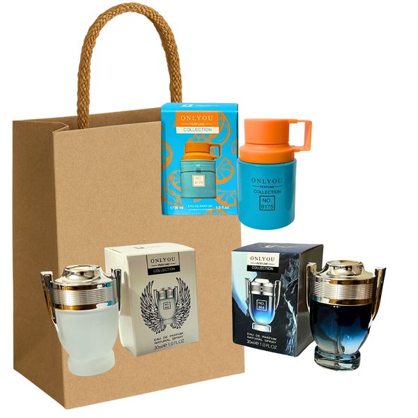 Onlyou No. 8175, No. 884 &amp; No. 885 | Perfume Set for Men with GiftBag COMBO