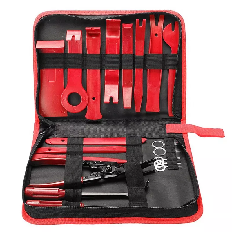 Automotive Interior / Exterior Clips Panel Removal Tool Kit 19pcs