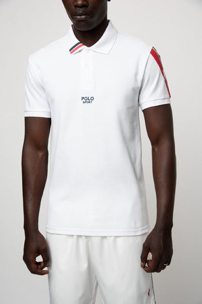 Polo Short Sleeve Active Pony Golfer White image