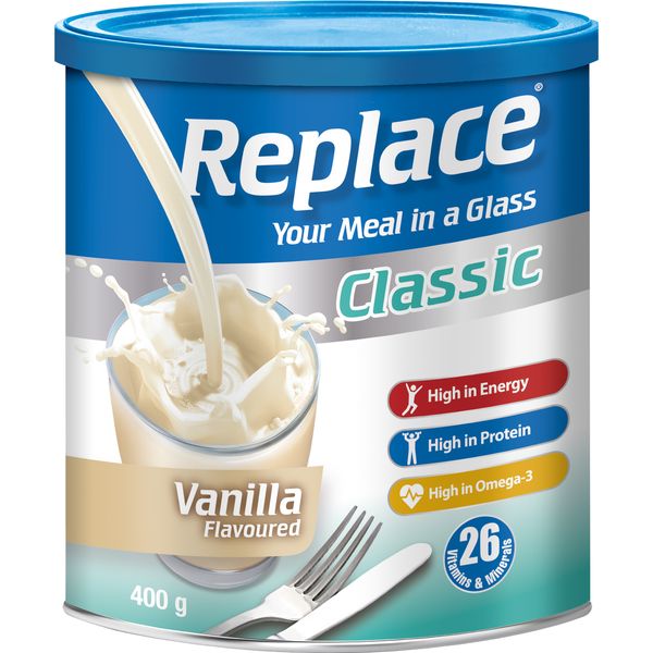 Replace Classic Vanilla - 400g
