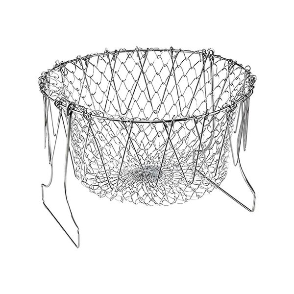 Stainless Steel Fry Basket Skimmer Kitchen Tool