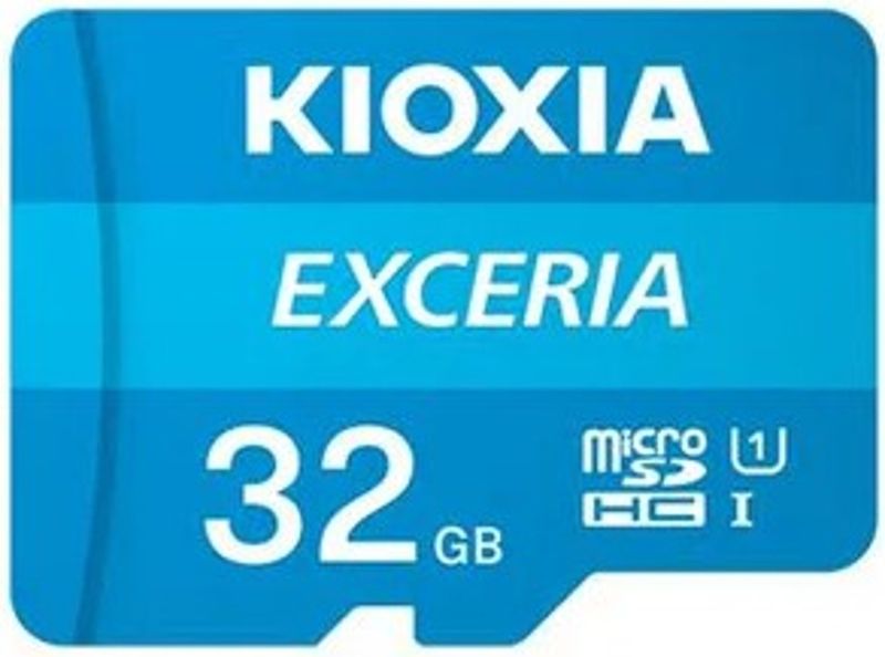 Kioxia Exceria MicroSDHC Blue Memory Card - 32GB
