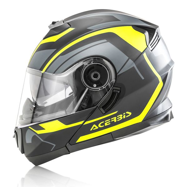 Acerbis Serel Flip Up Modular Helmet Black / Yellow