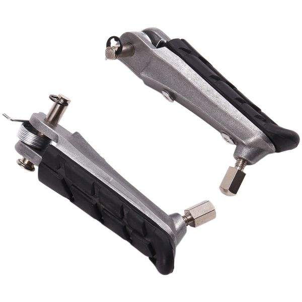 Motorcycle Front Footrest Pedal Foot Pegs Foot Pegs Compatible with Honda