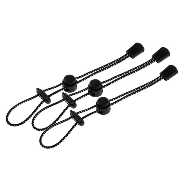 Camping Securing Buckle Rope Lanyard Bungee Tie Cord (20cm) - Set of 3