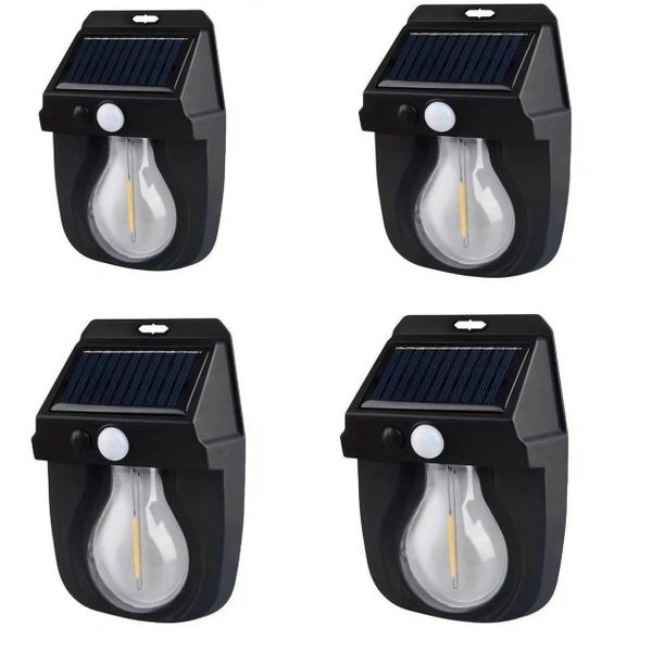 Energy Saving Outdoor Wall Lamp Light, Pack Of 4