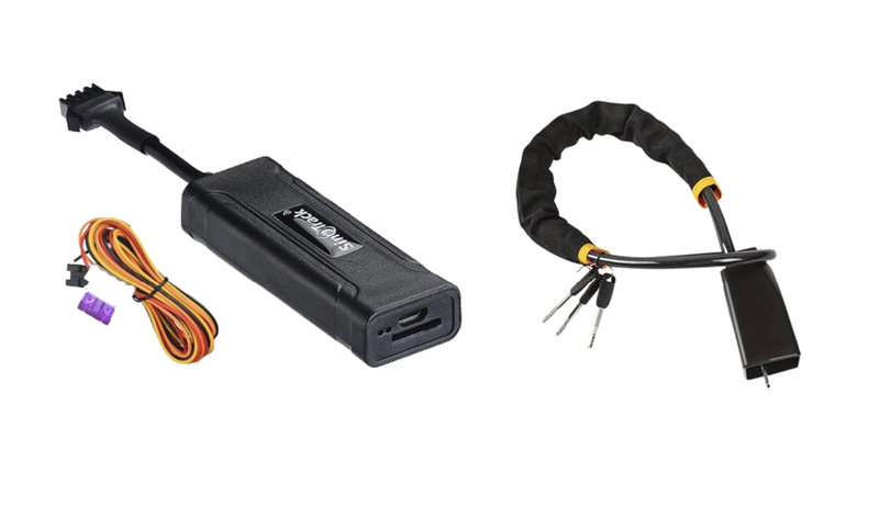 GPS Tracker -Sinotrack with Steering Wheel Lock Anti-Theft Device