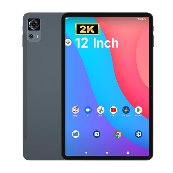 HiMex 12" Tablet - 8GB+256GB, 2000x1200 FHD, Octa-Core 2.0GHz, Android 15