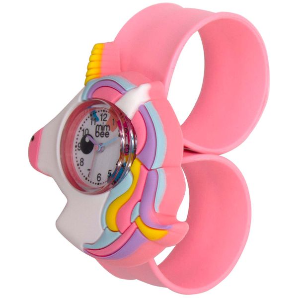 Mimbee 3D Snap Watches - One Size, Soft Silicone, Analogue