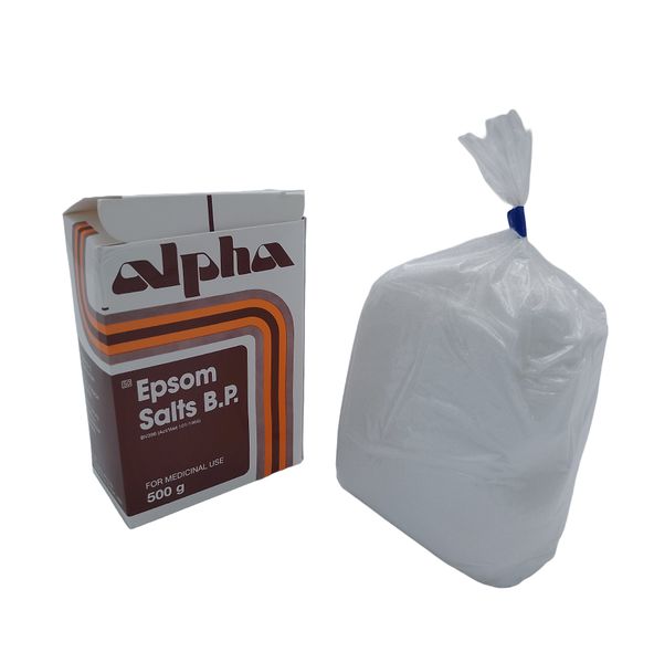 Epsom Salts - 500g - Magnesium Sulfate