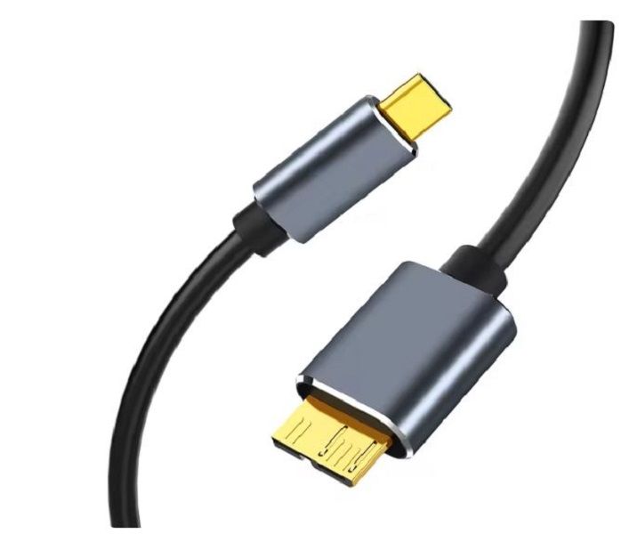 USB-C to Micro B Fast Charge 5Gbp/s Sync For External Hard Drive/Camera/PC