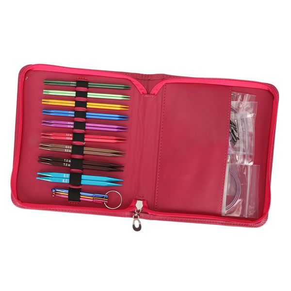 Circular Knitting Needles Set Compatible with Aluminum Tools