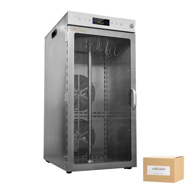 Heartdeco 1600W Food Dehydrator Biltong Maker 360 Rotating Meat Dehydrator