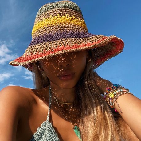 beach floppy sun hat