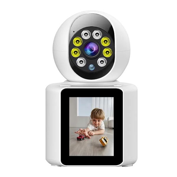 2 Way Wireless Video 1 Button Calling Camera w/ 2.8" HD Screen App Control
