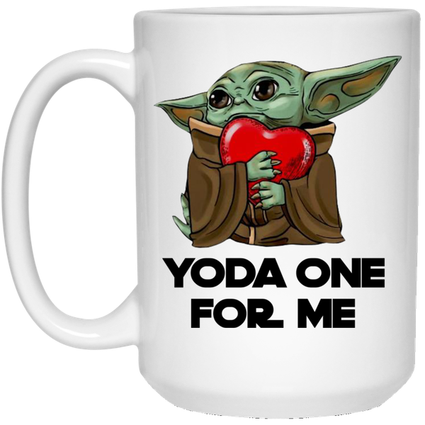 Yoda One For Me Star Wars Birthday Christmas Anniversary Gift Mug