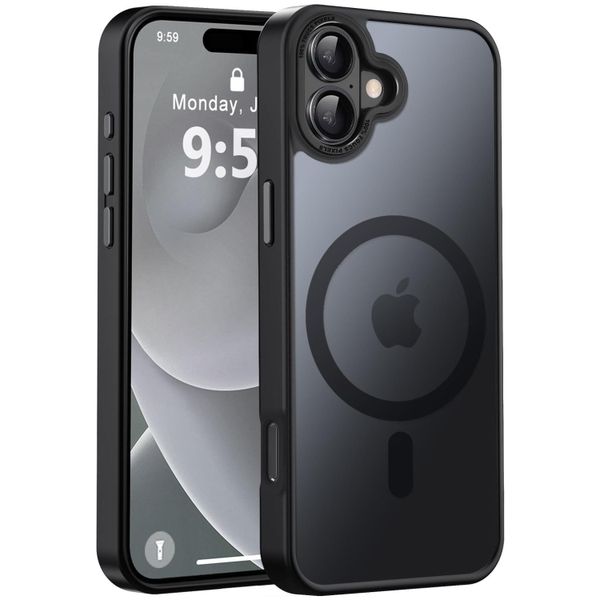 Compatible With IPhone 16 Semi-Transparent Matte Phone Case
