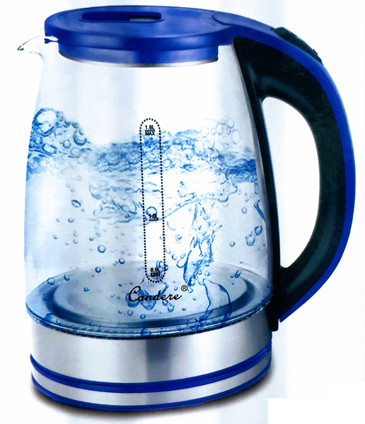 Cordless Electric Glass Kettle 2 Litre