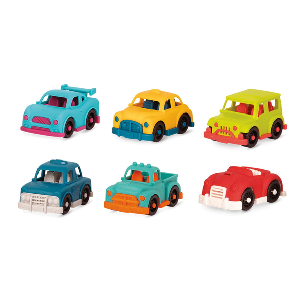 B. Toys Happy Cruisers - 6 Mini Vehicles