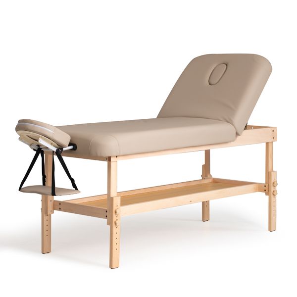 Spa Massage Bed - 2-Section - Taupe