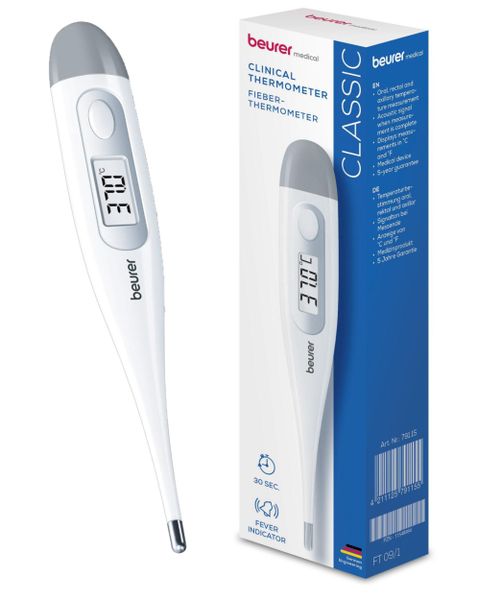 Beurer Thermometer FT 09/1 Accurate Digital Oral, Rectal or Armpit Readings