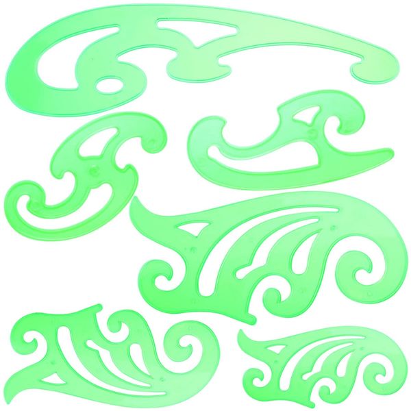 Craft Assorted Tribal Stencil Template Set of 6