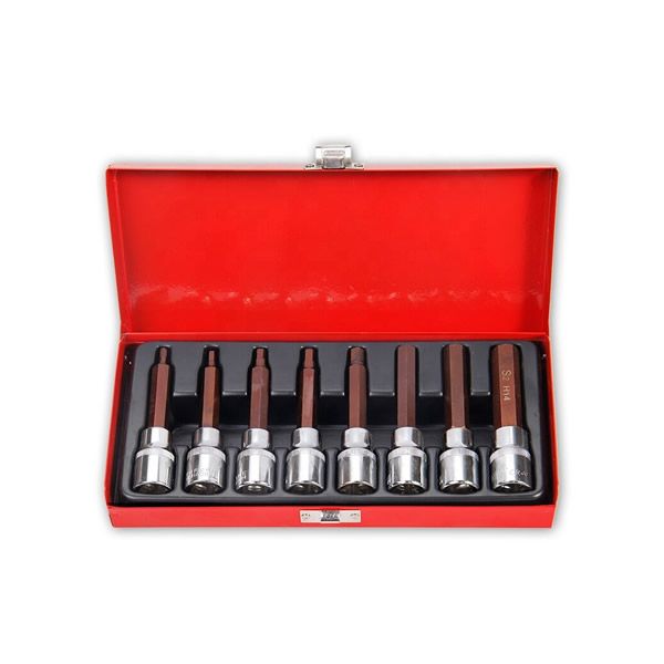 1/2" 8 Piece Socket Set Toolbox