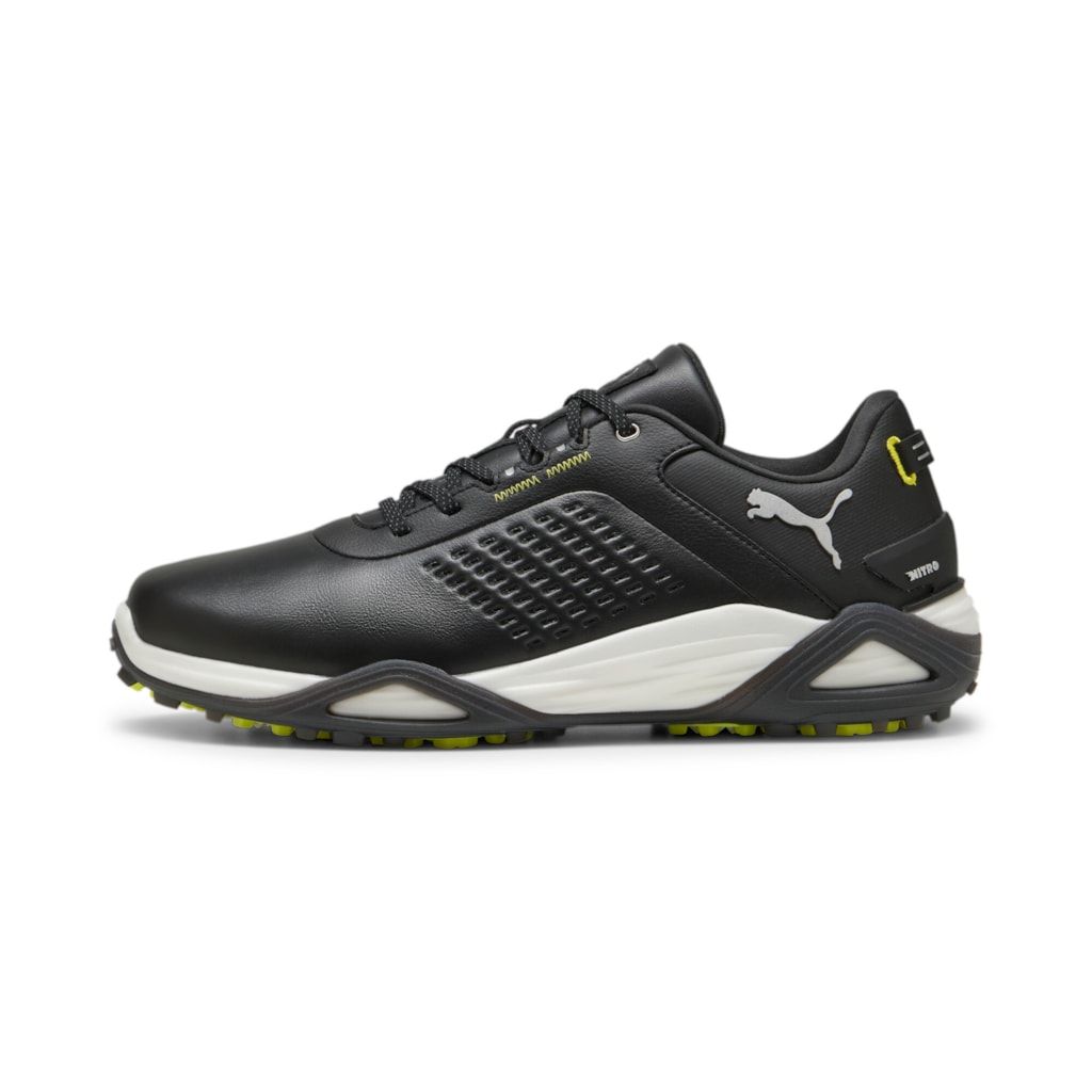 Puma Men's Shadowcat Nitro Leather Golf Shoes - Black